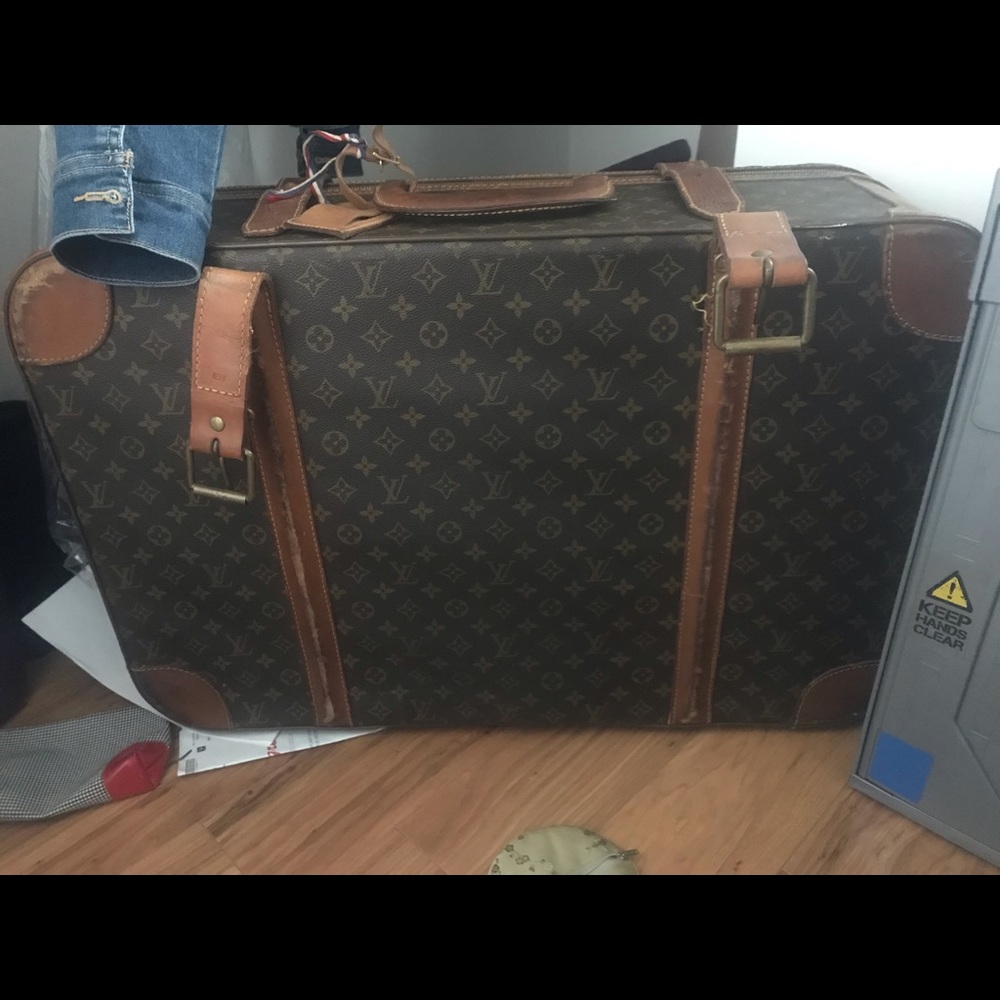 Vintage Louis Vuitton luggage